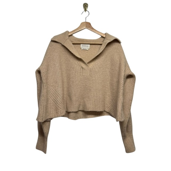 ELEVEN SIX Brynn Sweater Pale Camel M/L - Picture 4 of 9